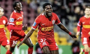 Ernest Nuamah scores 