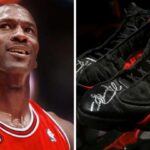 Sneakers Michael Jordan wore during the 1998 NBA Finals sold for $2.2 million, setting a new world