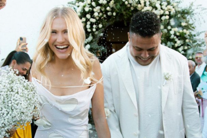Ronaldo Nazario ties the knot for the third time