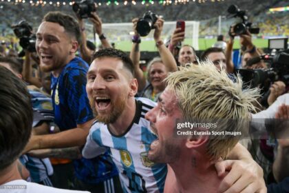 BRAZIL 0-1 ARGENTINA: Messi and teammates dance at Maracana