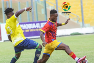 HEARTS OF OAK 1-1 BEREKUM CHELSEA: Asante Yeboah's goal earns a point for Hearts