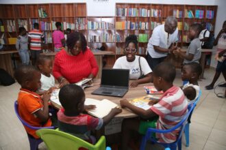 MAX NEWS: Afriwave renovates library of Teshie Orphanage