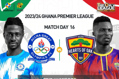 GREAT OLYMPICS VS HEARTS OF OAK: Match Preview, where to watch live