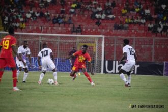 #MAXAFCON2023 UPDATES: Black Stars fail to impress in friendly against Namibia (Photos)