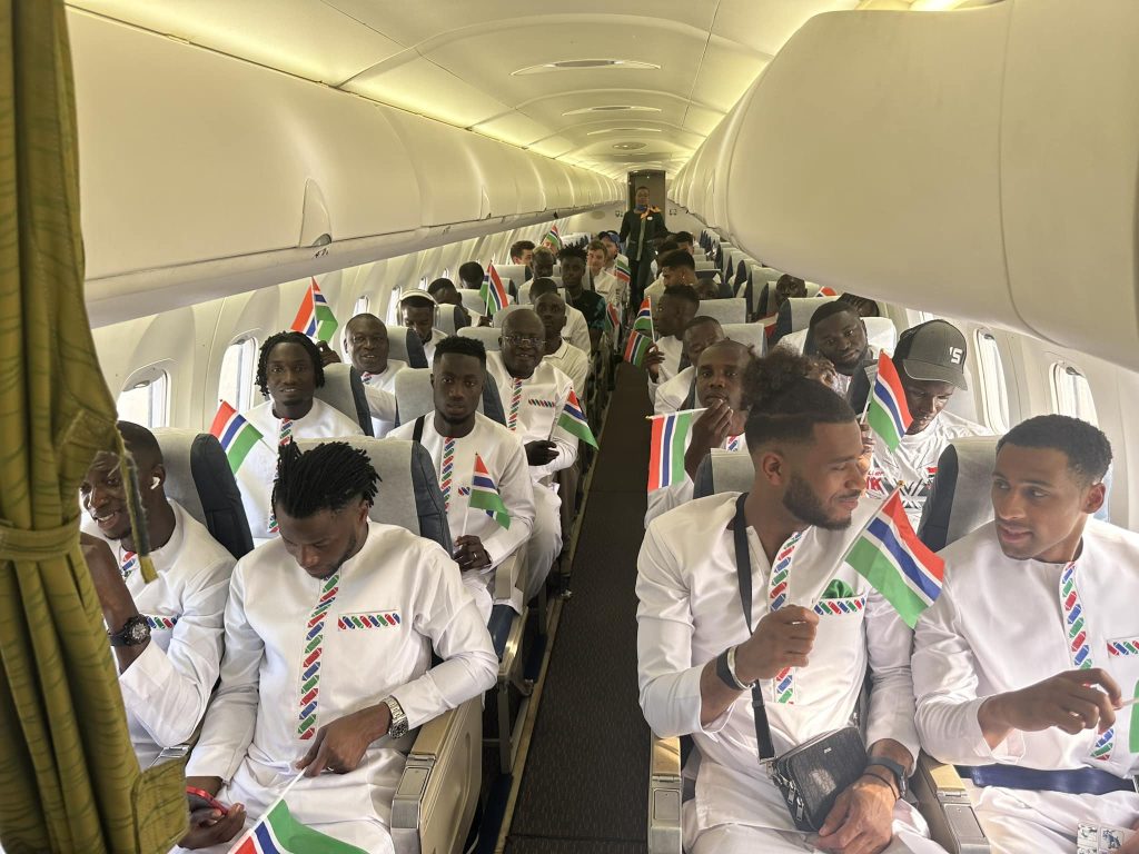 #MAXAFCON2023 UPDATES: Gambia dodges disaster as plane oxygen fails