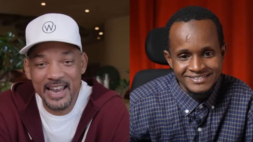 MAX NEWS: Will Smith supports Guinean student who biked across Africa
