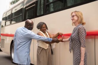 #MaxNews: Landtours Ghana Ltd commissions 2 state-of-the-art luxury coaches to boost tourism 
