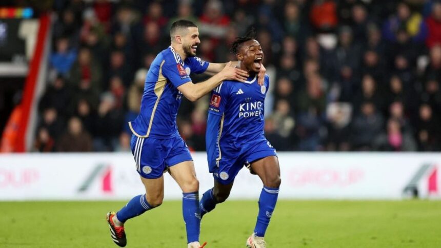 #EnglishFACup: Abdul Fatawu stunner sends Leicester past Bournemouth