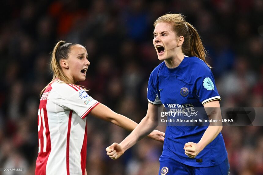 #UEFAWCL: Nuskens double gives Chelsea win over Ajax