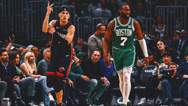 #NBAplayoffs: Miami Heat beat Celtics to tie series (Highlights)