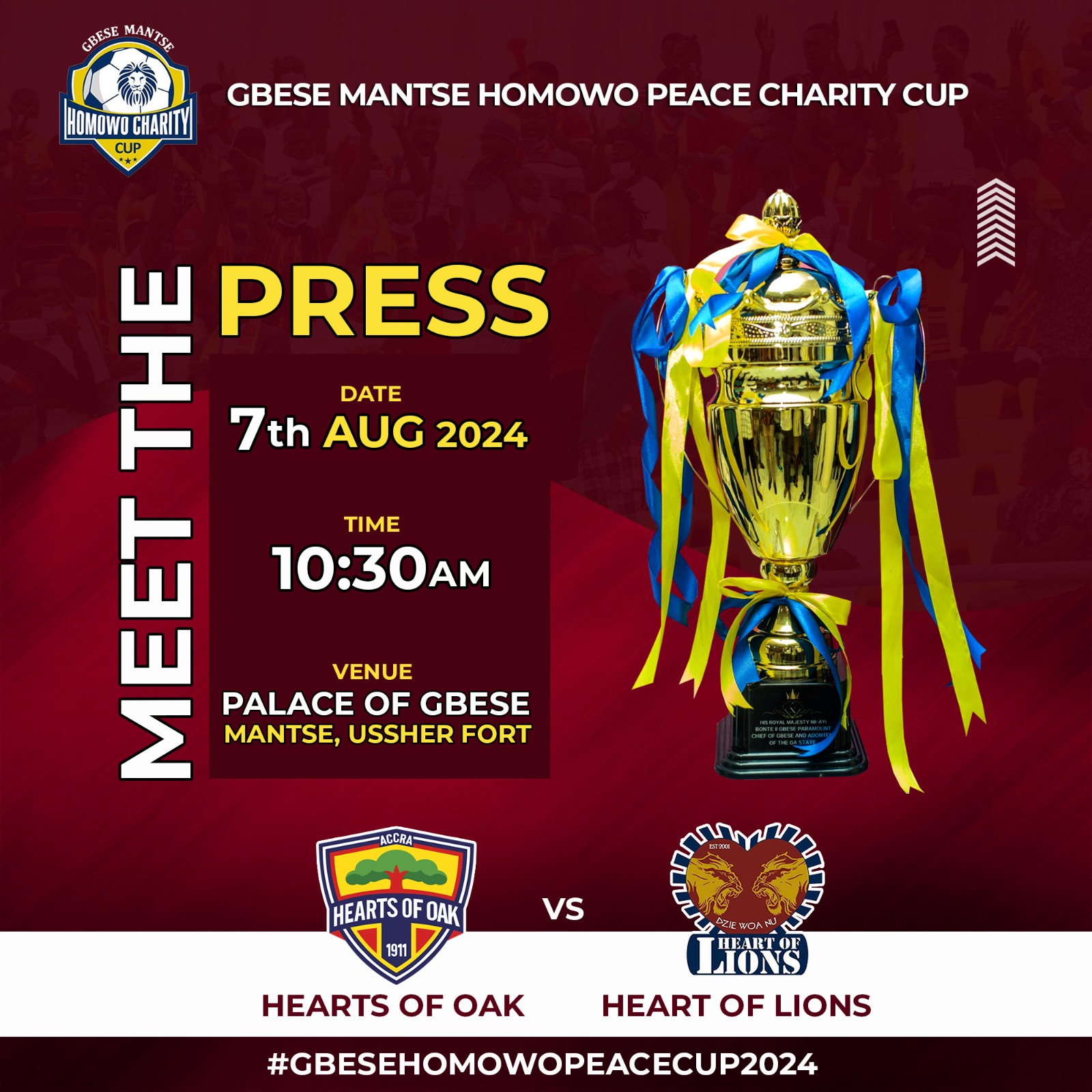 Gbese ANNOUNCEMENT: 2024 Gbese Mantse Homowo Charity